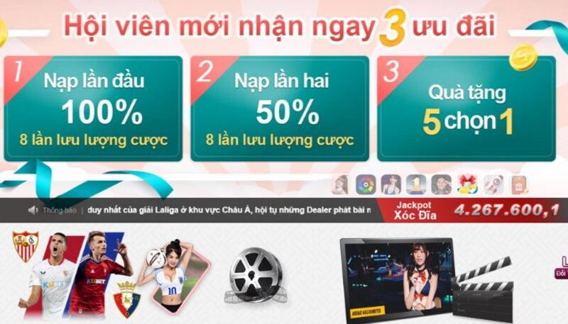 Tận dụng các khuyến mãi nạp tiền KU Casino